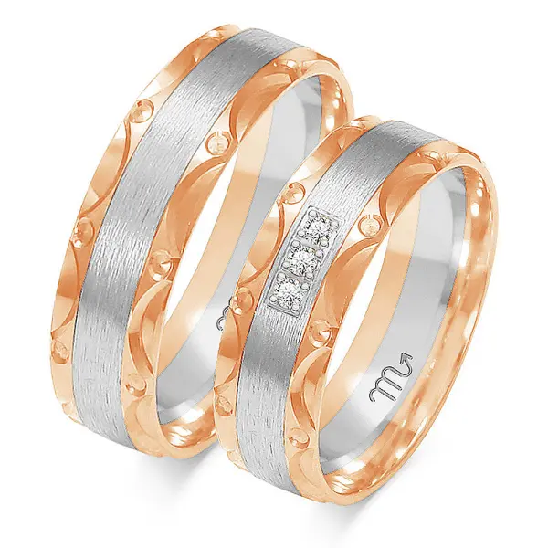 Obrączki ślubne - Wzór OZ 230