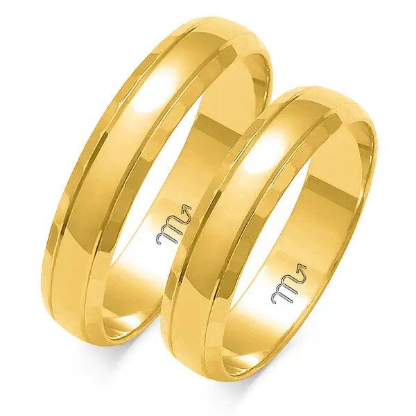 Obrączki ślubne - Wzór OG 8