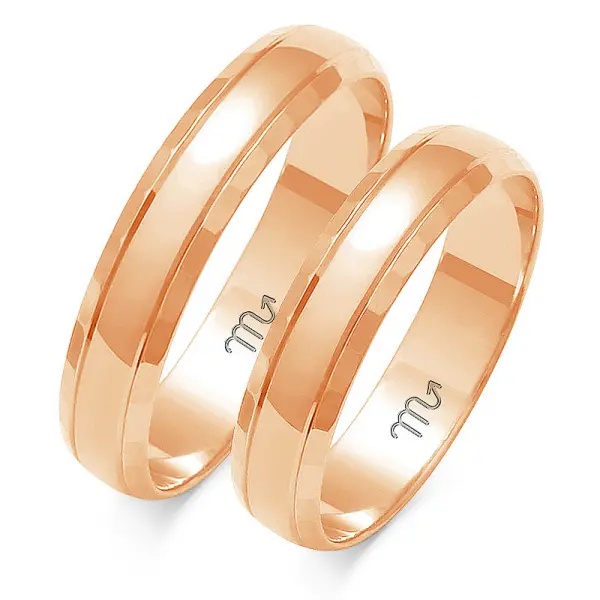 Obrączki ślubne - Wzór OG 8