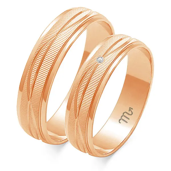 Obrączki ślubne - Wzór OG 116