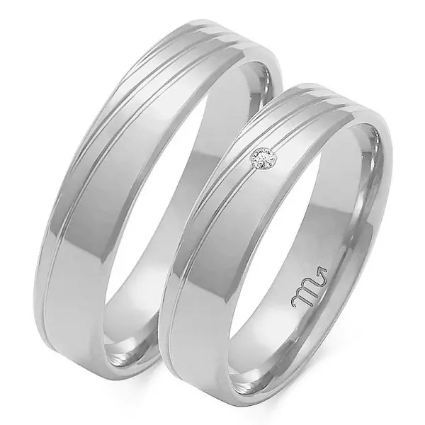 Obrączki ślubne - Wzór OG 133