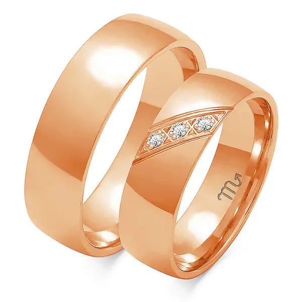 Obrączki ślubne - Wzór OG 28