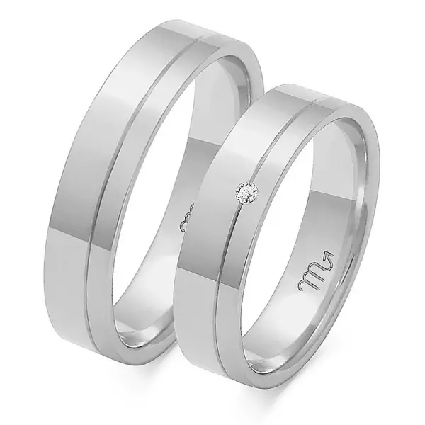 Obrączki ślubne - Wzór OZB 10