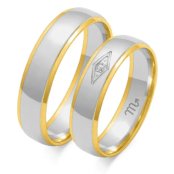 Obrączki ślubne - Wzór OZB 118