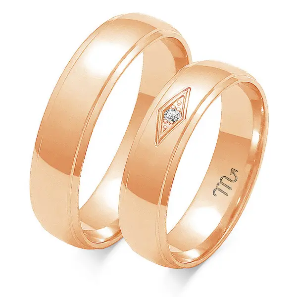 Obrączki ślubne - Wzór OZB 118