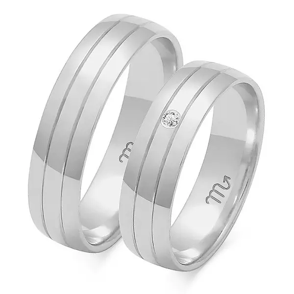 Obrączki ślubne - Wzór OZB 11