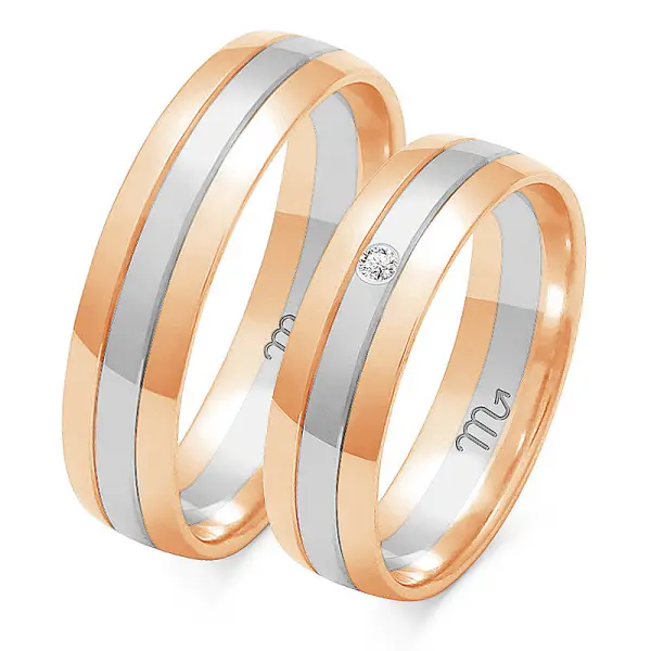 Obrączki ślubne - Wzór OZB 11