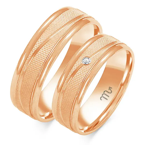 Obrączki ślubne - Wzór OZB 189