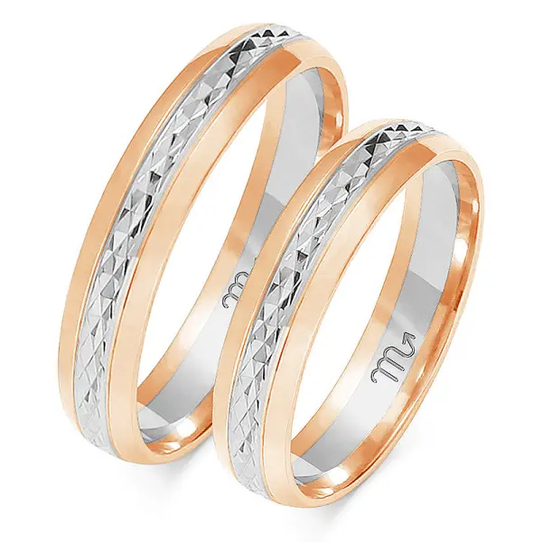 Obrączki ślubne - Wzór OZB 192