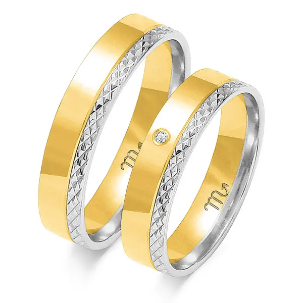 Obrączki ślubne - Wzór OZB 199