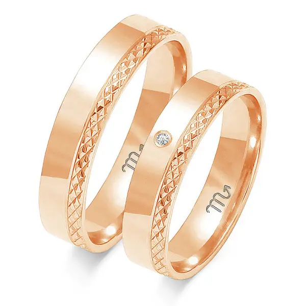 Obrączki ślubne - Wzór OZB 199