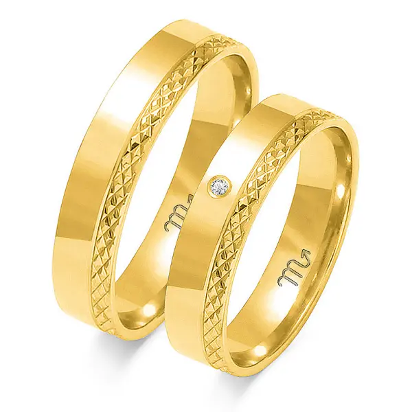 Obrączki ślubne - Wzór OZB 199