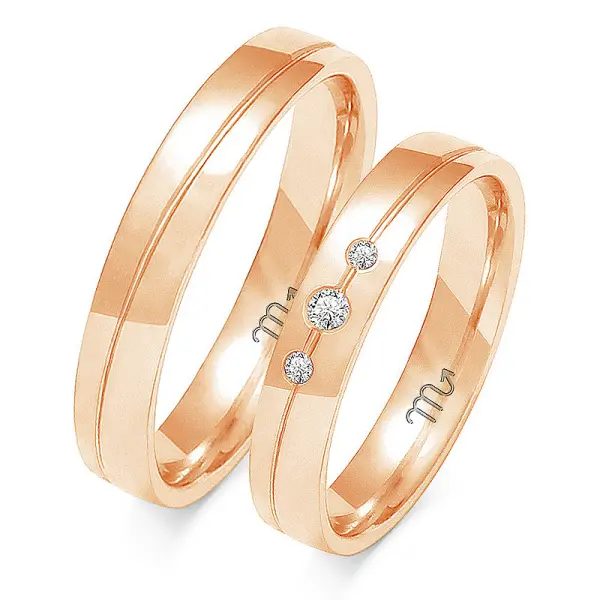 Obrączki ślubne - Wzór OZB 200