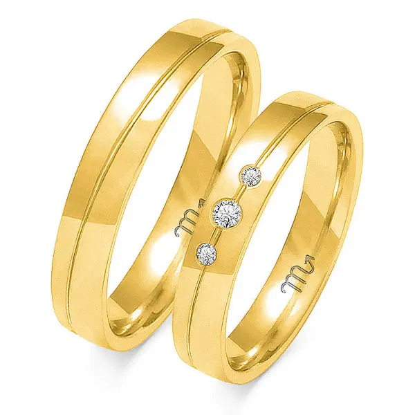 Obrączki ślubne - Wzór OZB 200