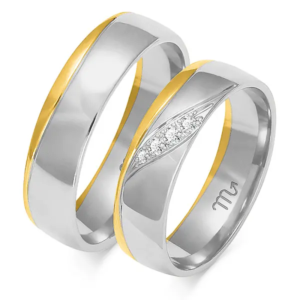 Obrączki ślubne - Wzór OZB 207