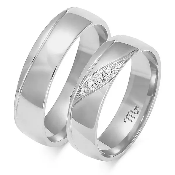 Obrączki ślubne - Wzór OZB 207