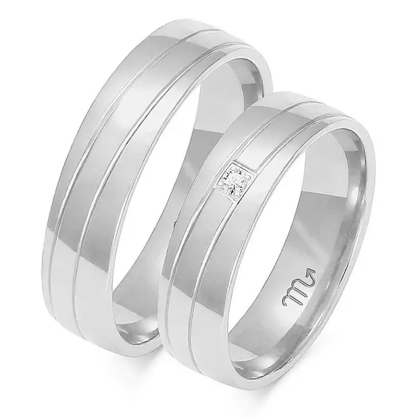 Obrączki ślubne - Wzór OZB 219