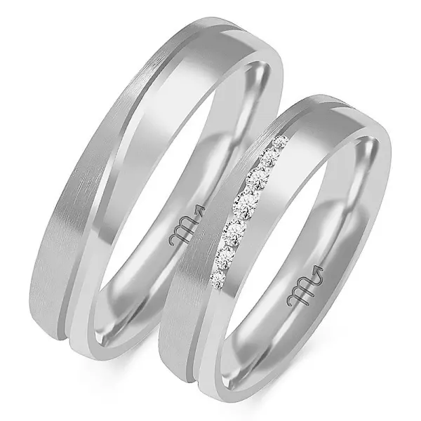 Obrączki ślubne - Wzór OZB 222