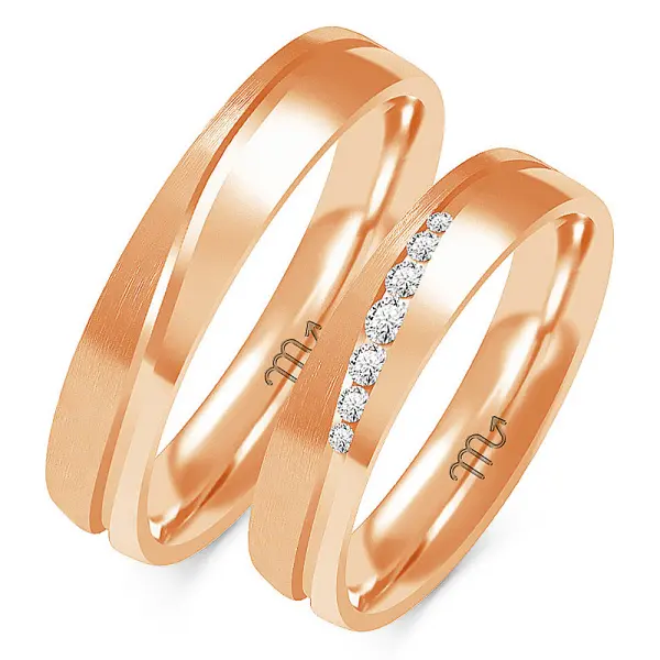 Obrączki ślubne - Wzór OZB 222