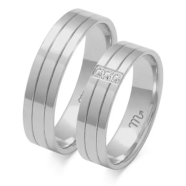 Obrączki ślubne - Wzór OZB 29