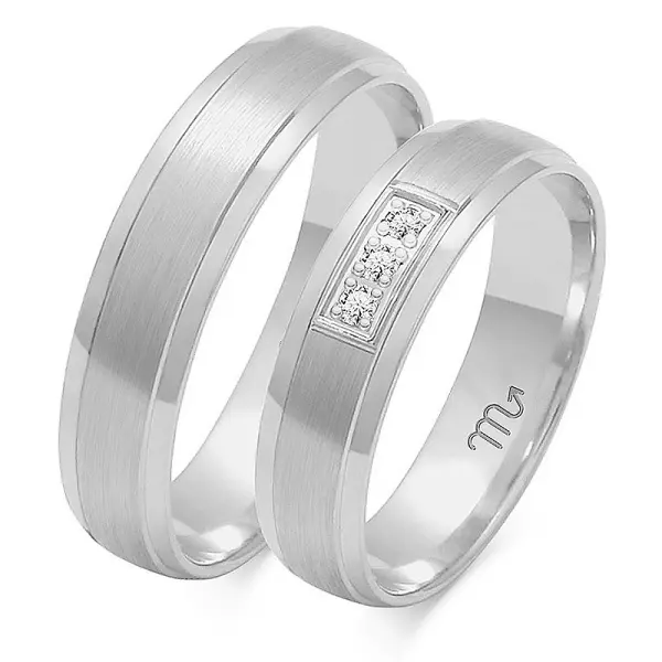 Obrączki ślubne - Wzór OZB 33