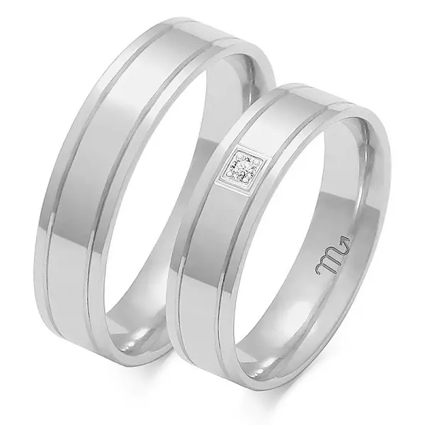 Obrączki ślubne - Wzór OZB 35