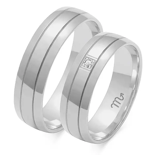 Obrączki ślubne - Wzór OZB 38