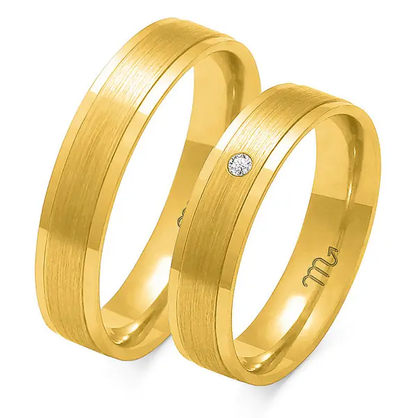 Obrączki ślubne - Wzór OZB 86