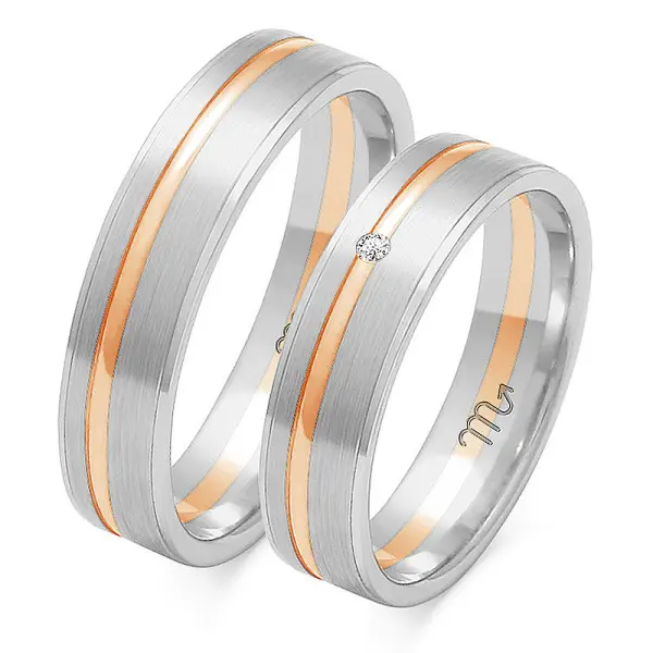 Obrączki ślubne - Wzór OZB 87