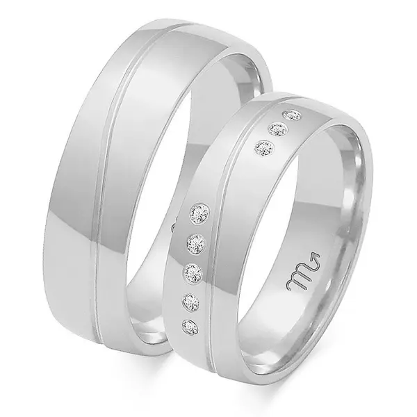 Obrączki ślubne - Wzór OZB 92