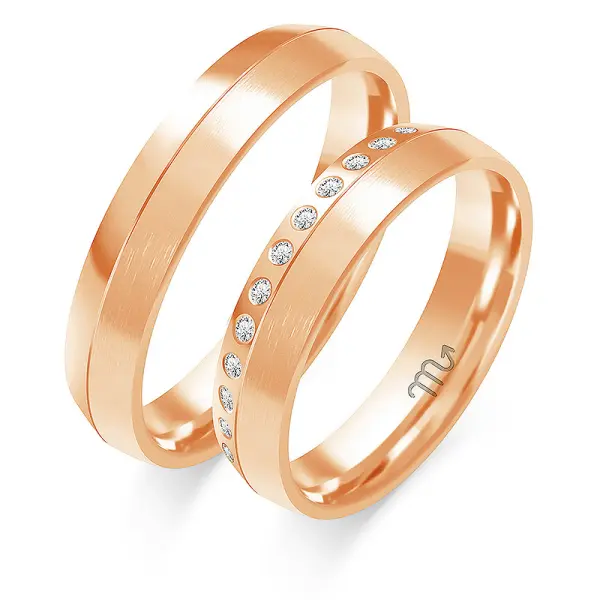 Obrączki ślubne - Wzór OZB 169