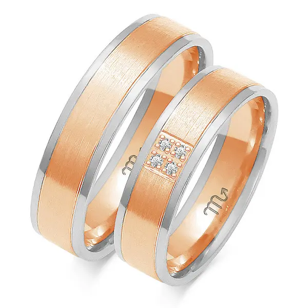 Obrączki ślubne - Wzór OZB 170