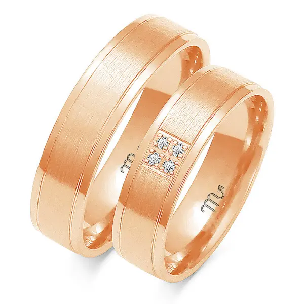 Obrączki ślubne - Wzór OZB 170