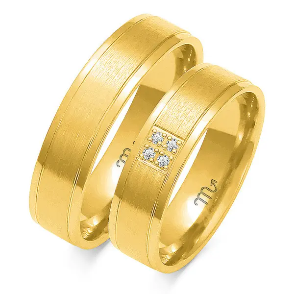 Obrączki ślubne - Wzór OZB 170