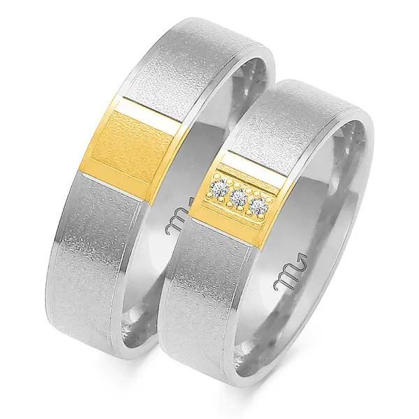 Obrączki ślubne - Wzór OZB 174