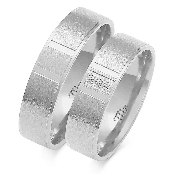 Obrączki ślubne - Wzór OZB 174