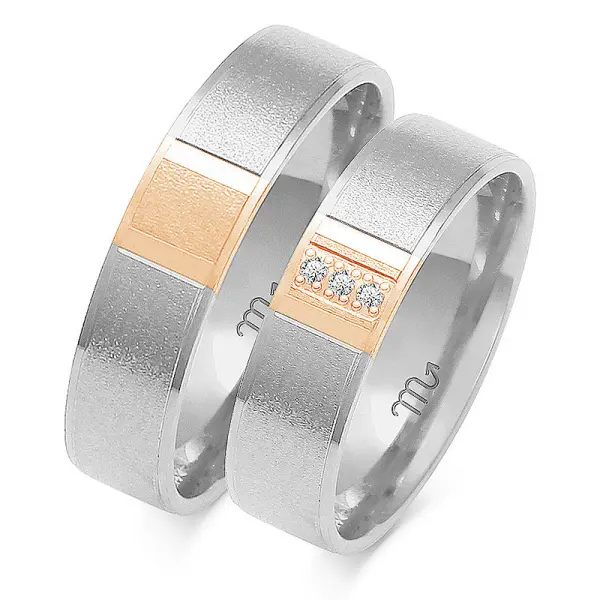 Obrączki ślubne - Wzór OZB 174