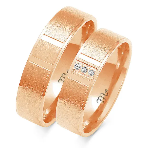 Obrączki ślubne - Wzór OZB 174