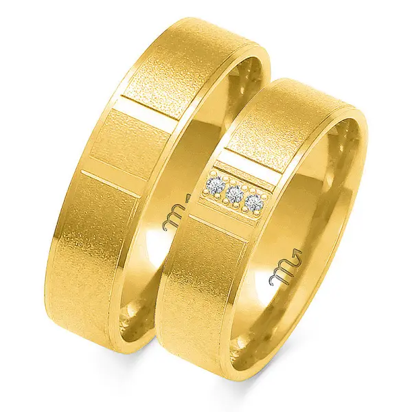 Obrączki ślubne - Wzór OZB 174