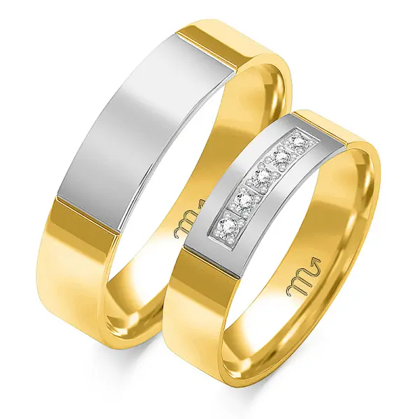 Obrączki ślubne - Wzór OZB 177