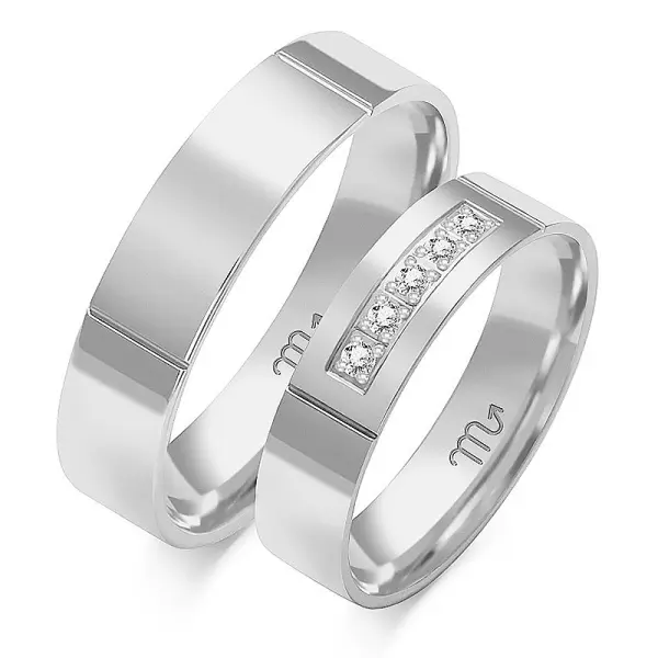 Obrączki ślubne - Wzór OZB 177