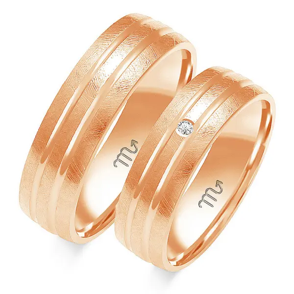 Obrączki ślubne - Wzór OZB 178