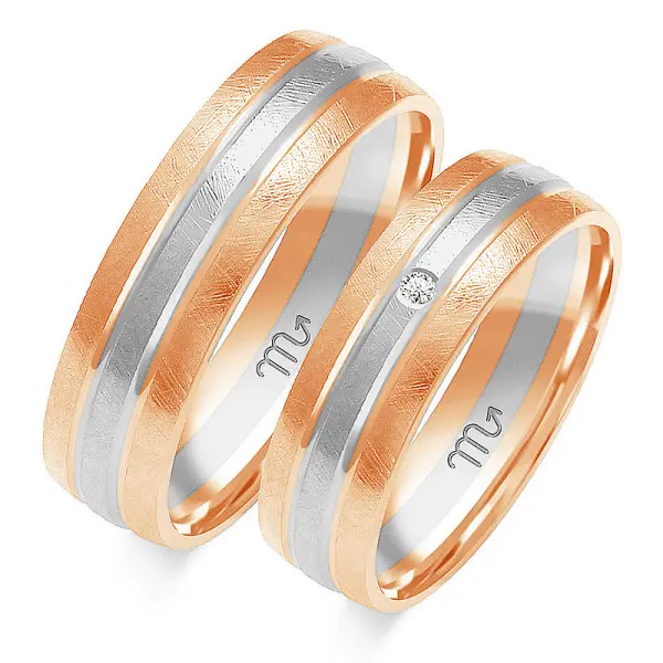 Obrączki ślubne - Wzór OZB 178