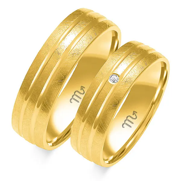 Obrączki ślubne - Wzór OZB 178