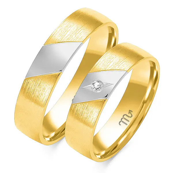 Obrączki ślubne - Wzór OZB 179