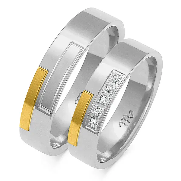 Obrączki ślubne - Wzór OZB 184