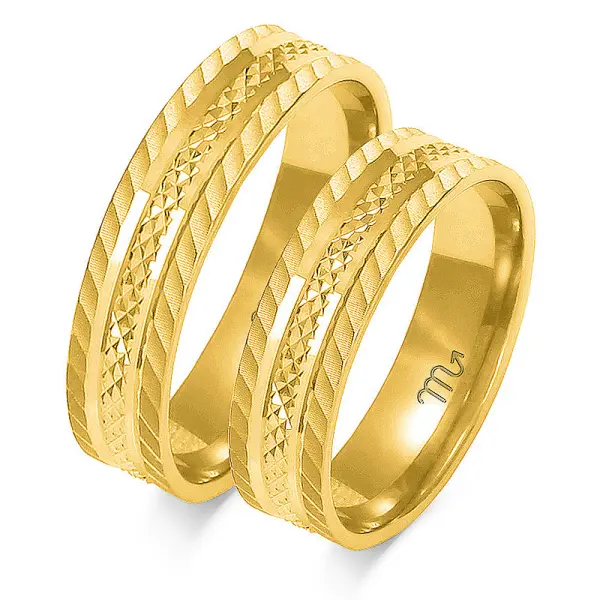 Obrączki ślubne - Wzór OZB 212