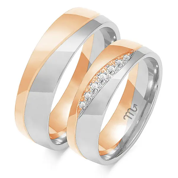 Obrączki ślubne - Wzór OZB 216