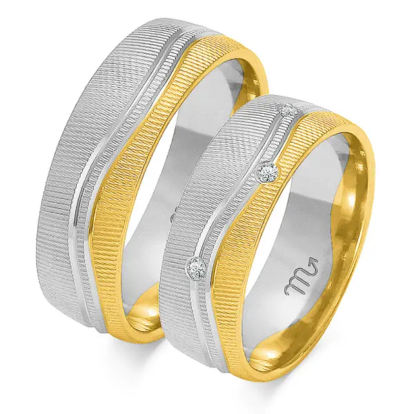 Obrączki ślubne - Wzór OZB 218