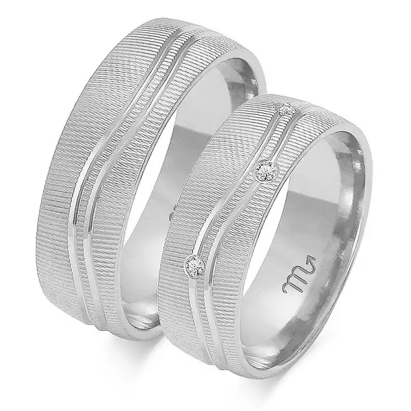 Obrączki ślubne - Wzór OZB 218